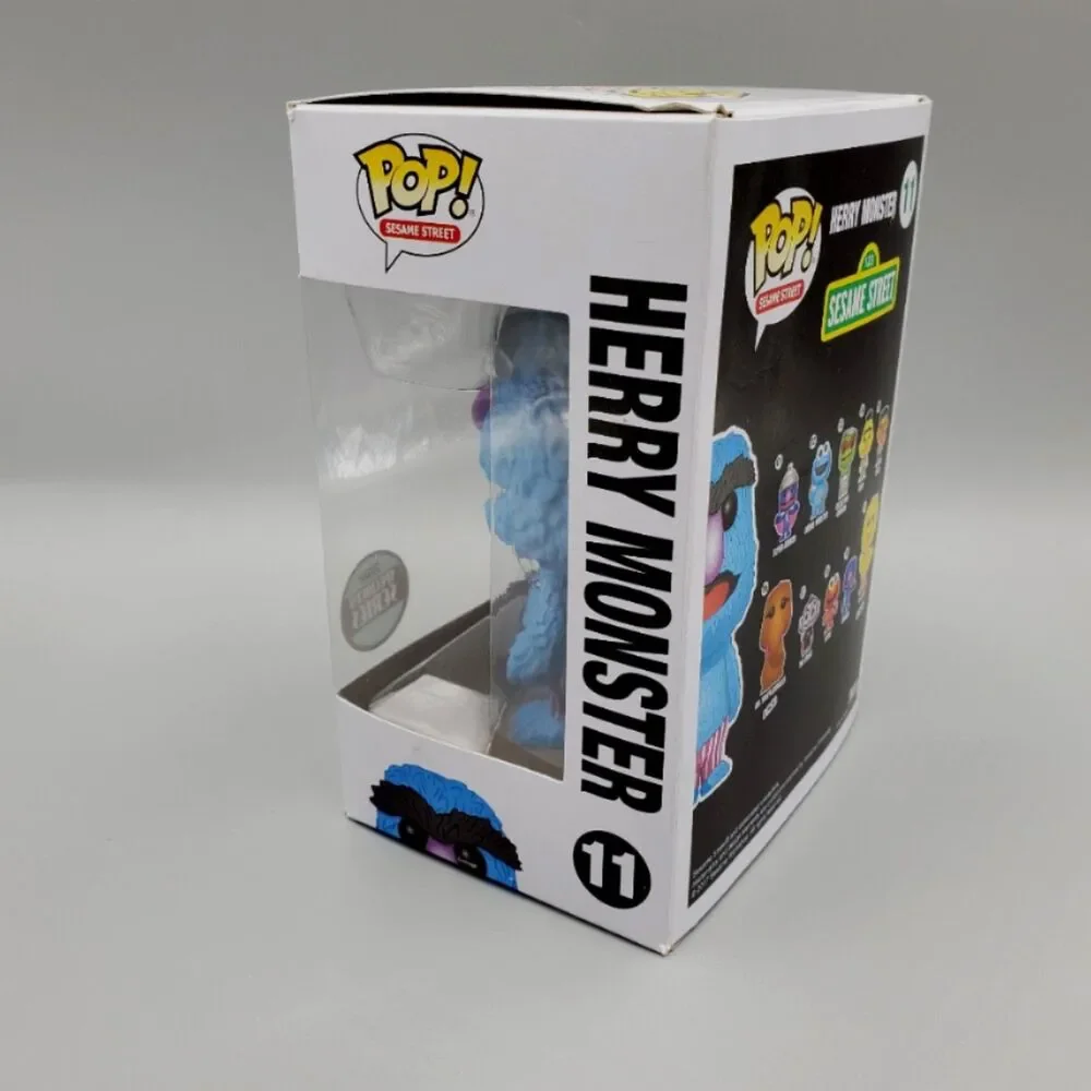 Sesame Street Big Herry Monster Pop Funko Vinyl Figure Specialty NIB 4